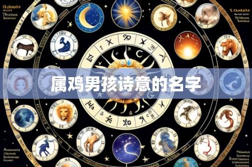 属鸡男孩诗意的名字