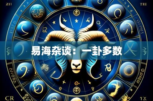 易海杂谈:一卦多数