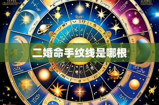 二婚命手纹线是哪根