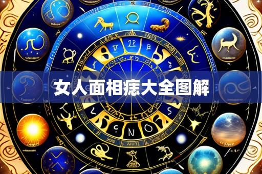 女人面相痣大全图解