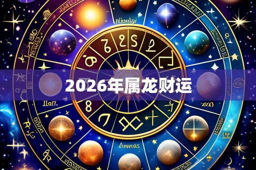 2026年属龙财运