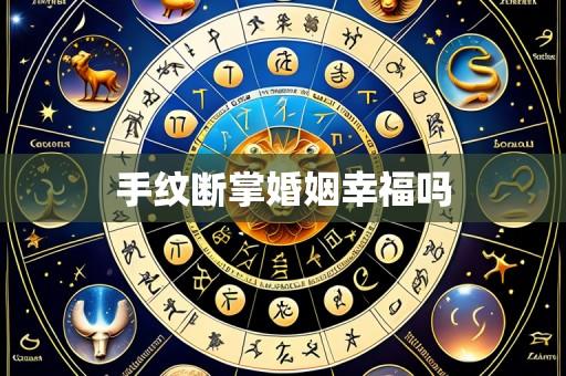 手纹断掌婚姻幸福吗