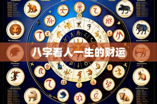 八字看人一生的财运
