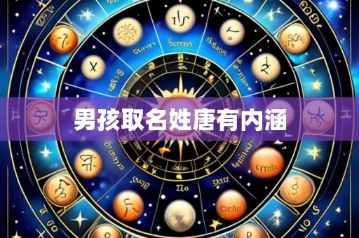 男孩取名姓唐有内涵