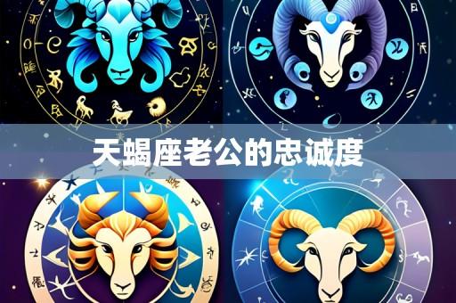 天蝎座老公的忠诚度