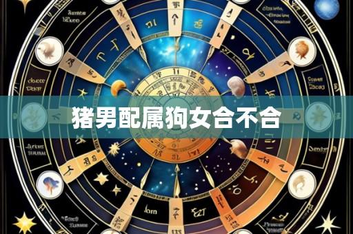 猪男配属狗女合不合