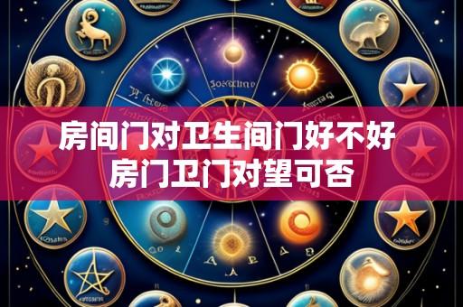 房间门对卫生间门好不好 房门卫门对望可否