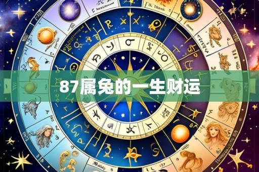 87属兔的一生财运