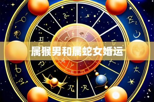属猴男和属蛇女婚运