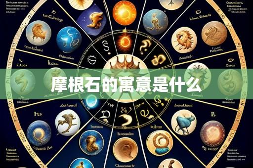 摩根石的寓意是什么