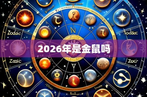 2026年是金鼠吗