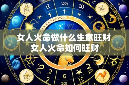 女人火命做什么生意旺财 女人火命如何旺财