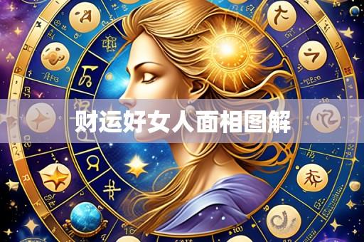 财运好女人面相图解