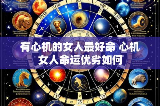 有心机的女人最好命 心机女人命运优劣如何