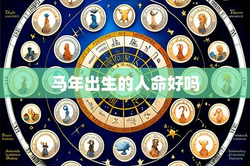 马年出生的人命好吗