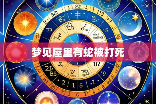 梦见屋里有蛇被打死