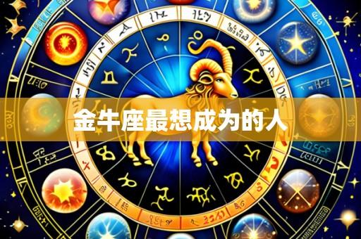 金牛座最想成为的人