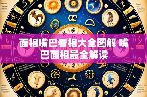 面相嘴巴看相大全图解 嘴巴面相最全解读