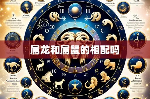 属龙和属鼠的相配吗