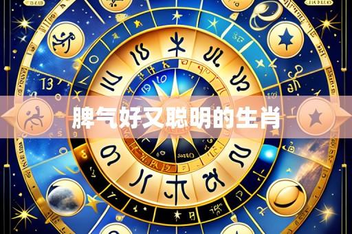 脾气好又聪明的生肖