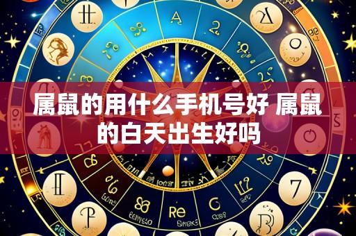 属鼠的用什么手机号好 属鼠的白天出生好吗