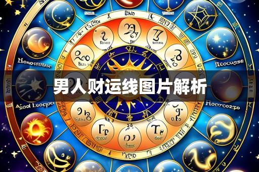 男人财运线图片解析