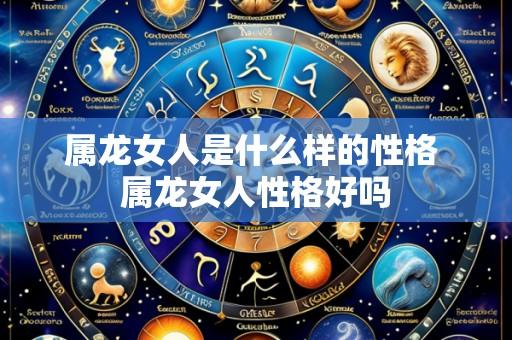 属龙女人是什么样的性格 属龙女人性格好吗
