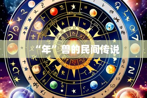 “年”兽的民间传说