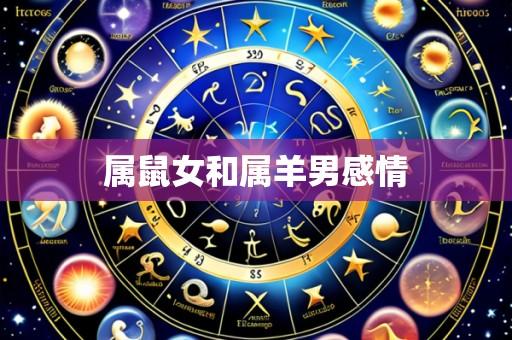 属鼠女和属羊男感情