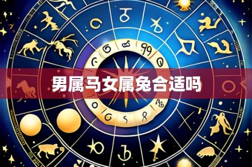 男属马女属兔合适吗