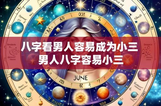 八字看男人容易成为小三 男人八字容易小三