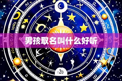 男孩取名叫什么好听