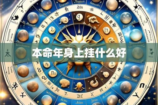 本命年身上挂什么好