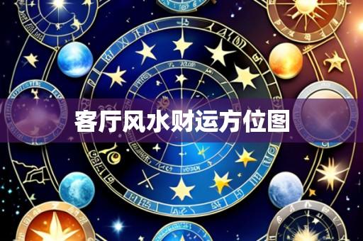 客厅风水财运方位图