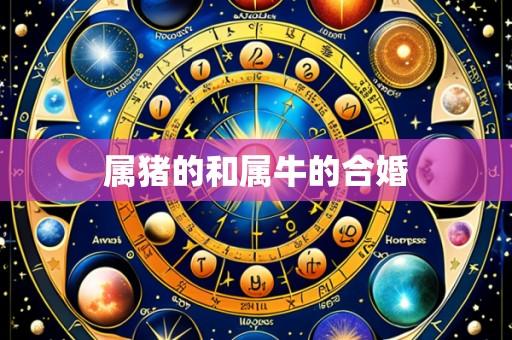 属猪的和属牛的合婚