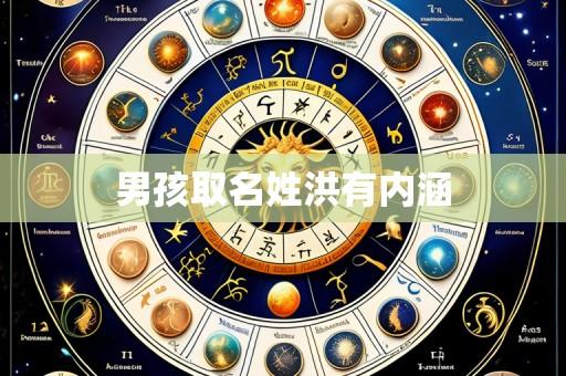 男孩取名姓洪有内涵