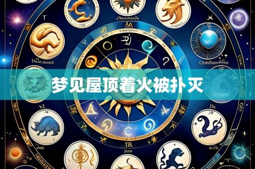 梦见屋顶着火被扑灭