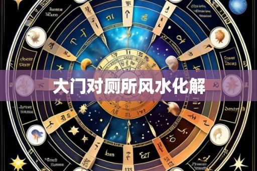 大门对厕所风水化解