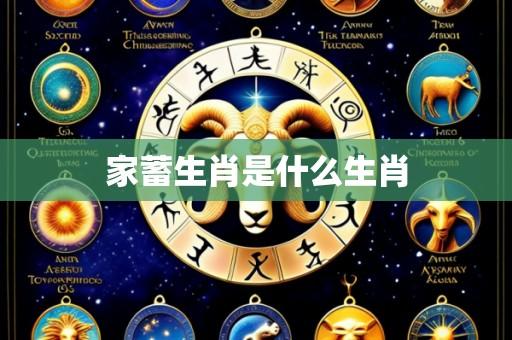家蓄生肖是什么生肖