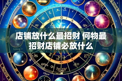 店铺放什么最招财 何物最招财店铺必放什么