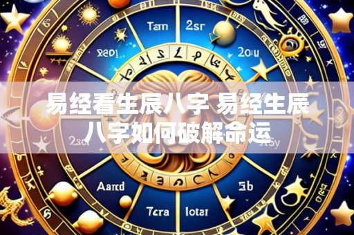 易经看生辰八字 易经生辰八字如何破解命运