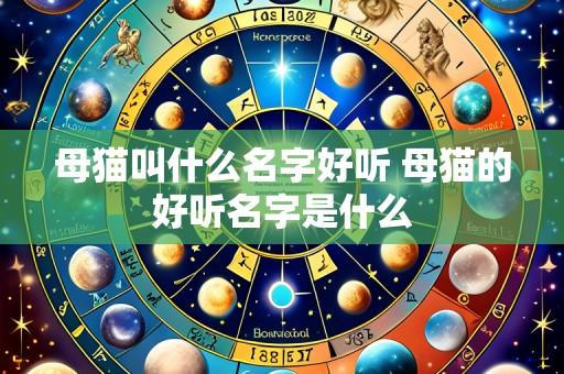母猫叫什么名字好听 母猫的好听名字是什么