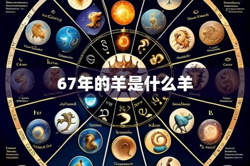 67年的羊是什么羊