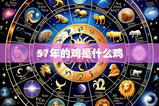 57年的鸡是什么鸡