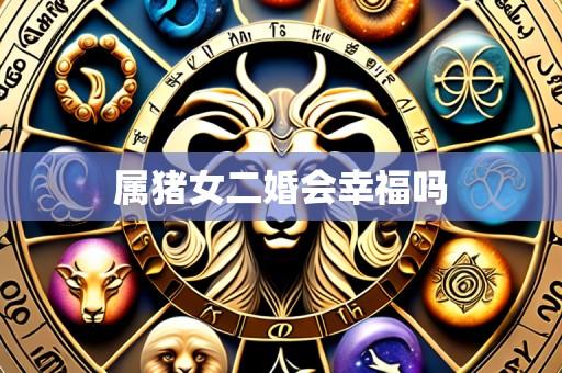 属猪女二婚会幸福吗