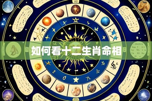 如何看十二生肖命相