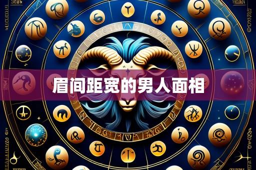 眉间距宽的男人面相