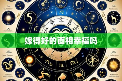 嫁得好的面相幸福吗