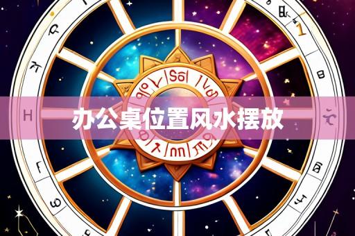 办公桌位置风水摆放