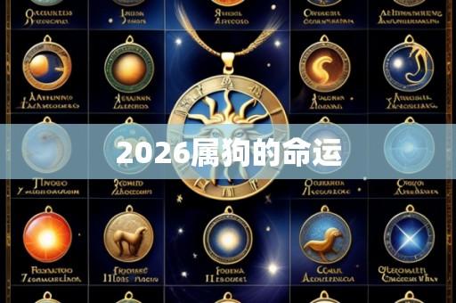 2026属狗的命运